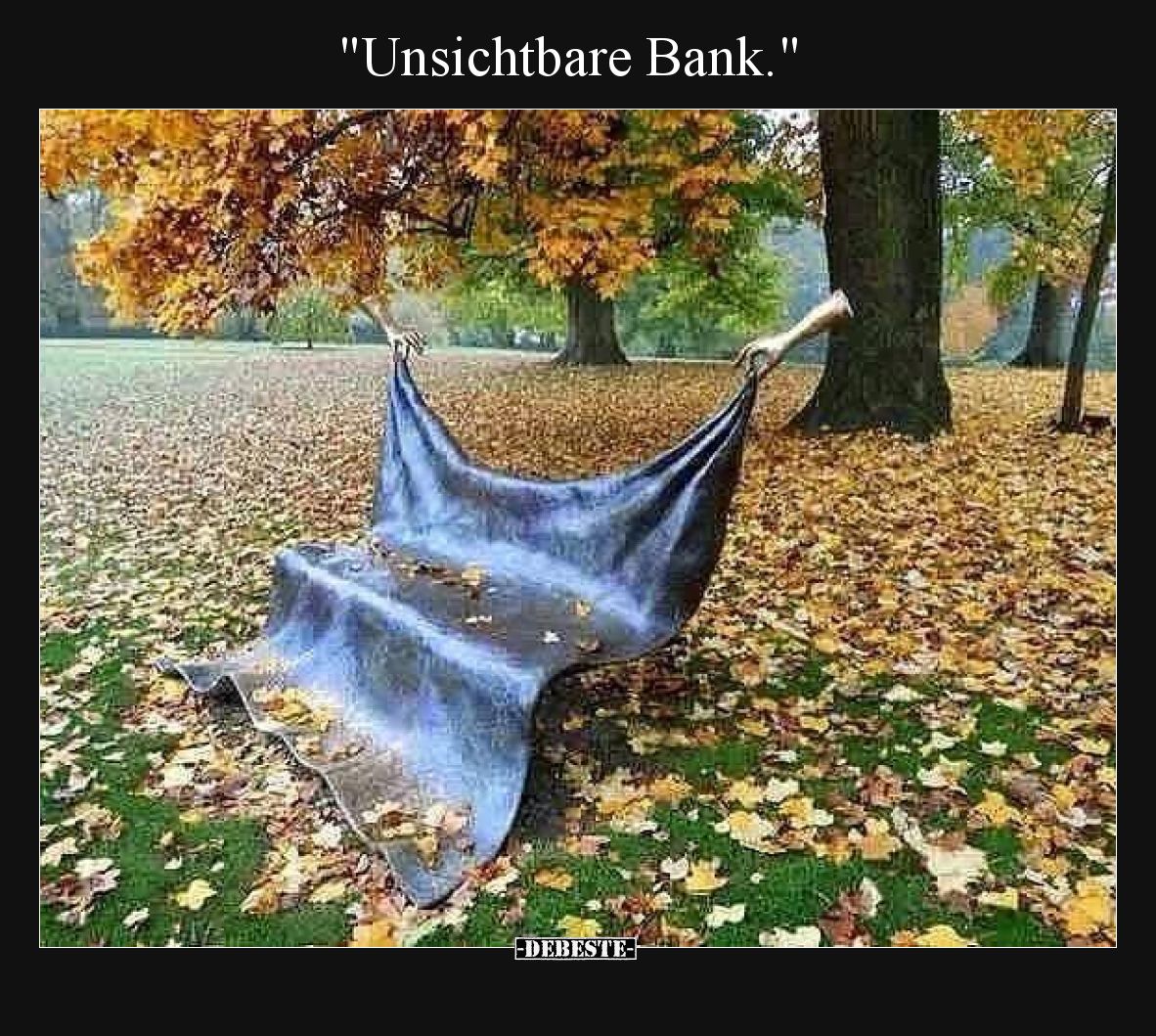 Unsichtbare Bank