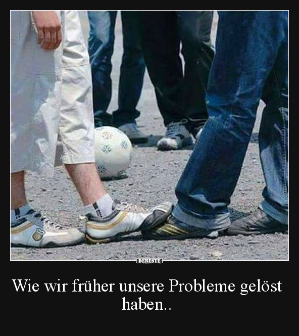 Wie wir früher unsere Probleme gelöst haben.. - Lustige Bilder | DEBESTE.de