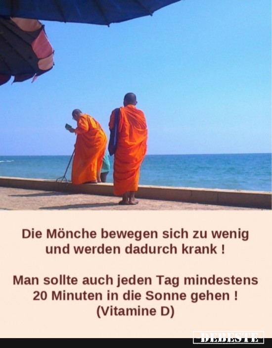 Moench bewegen sich zu wenig - Lustige Bilder | DEBESTE.de