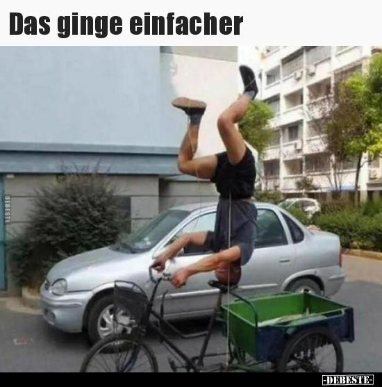Das ginge einfacher..