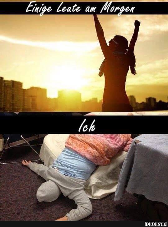 Einige Leute am Morgen / Ich