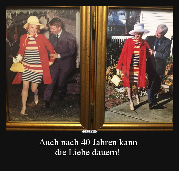 Auch nach 40 Jahren kann die Liebe dauern!.. - Lustige Bilder | DEBESTE.de