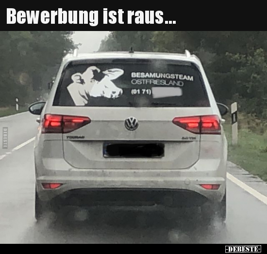 Bewerbung ist raus….. - Lustige Bilder | DEBESTE.de