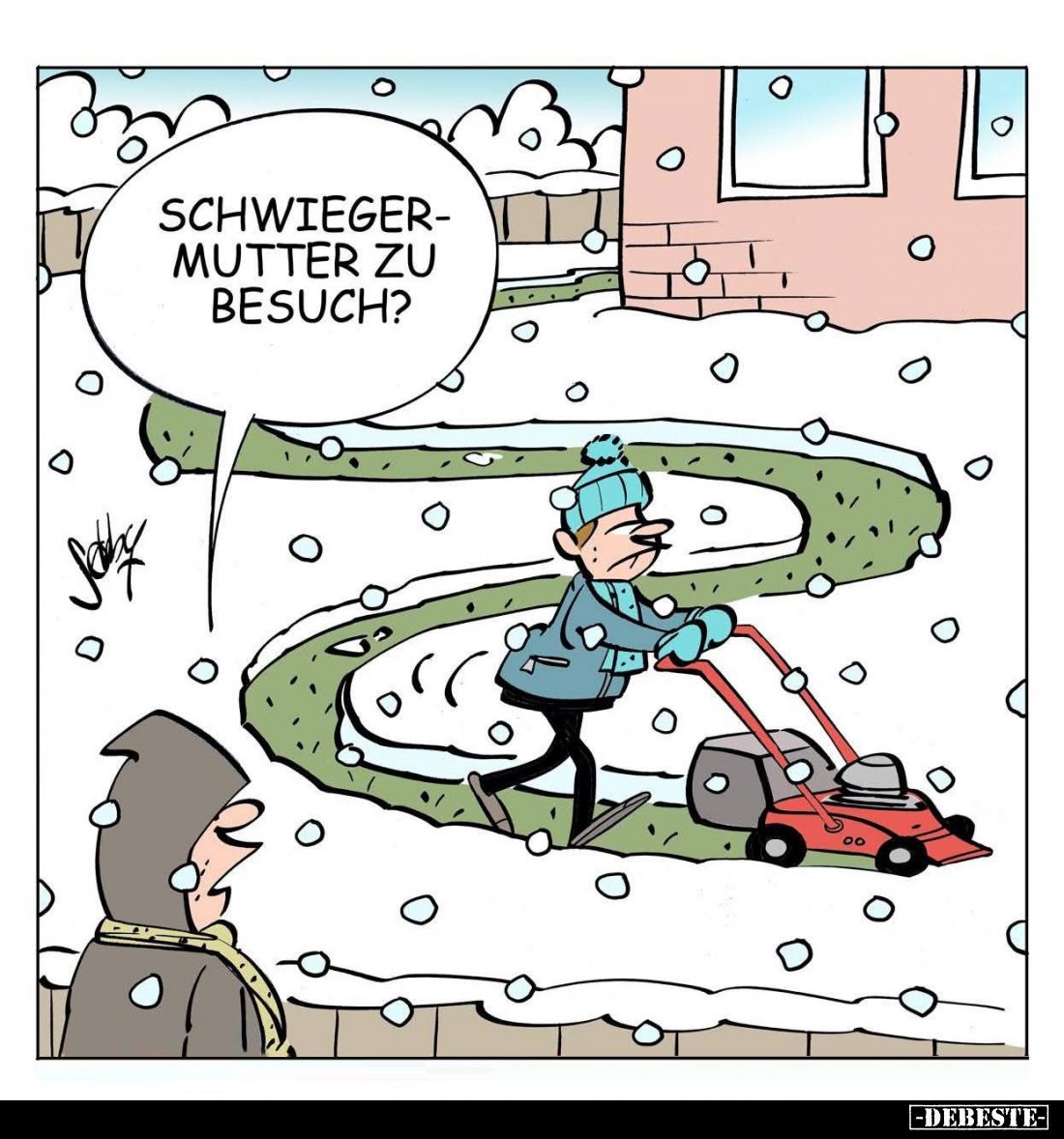 Schwiegermutter zu Besuch?