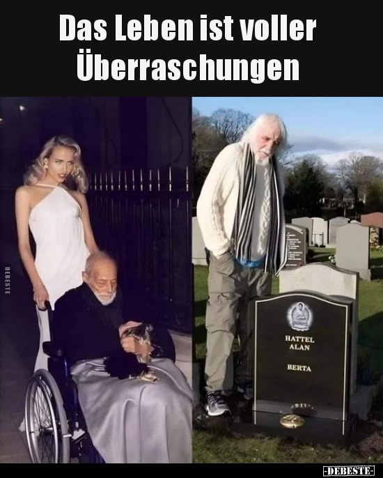 Das Leben ist voller Überraschungen.. - Lustige Bilder | DEBESTE.de