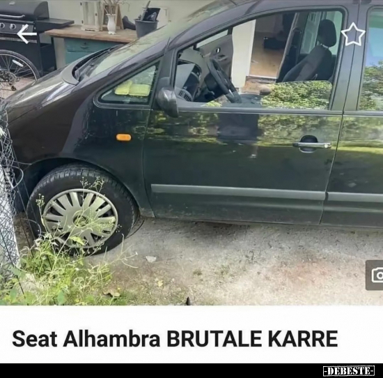 Seat Alhambra brutale Karre... - Lustige Bilder | DEBESTE.de