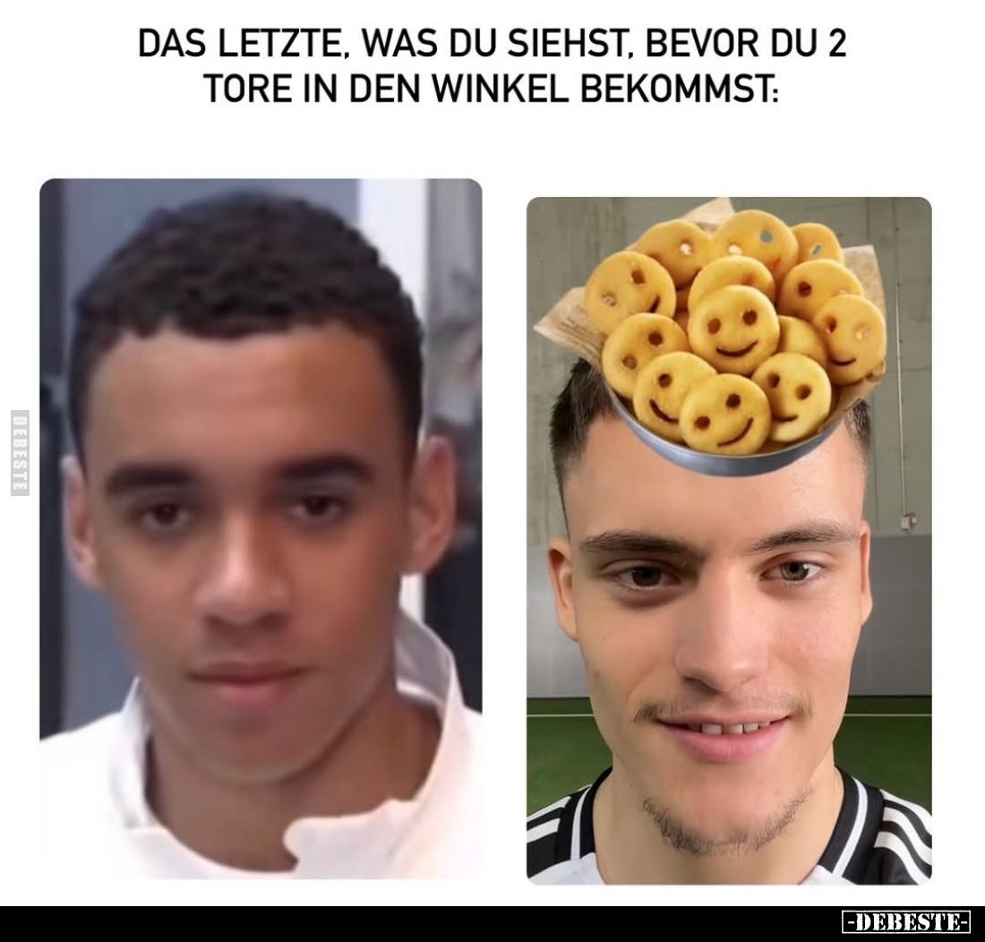 Das Letzte, was du siehst, bevor du 2 Tore in den Winkel bekommst: