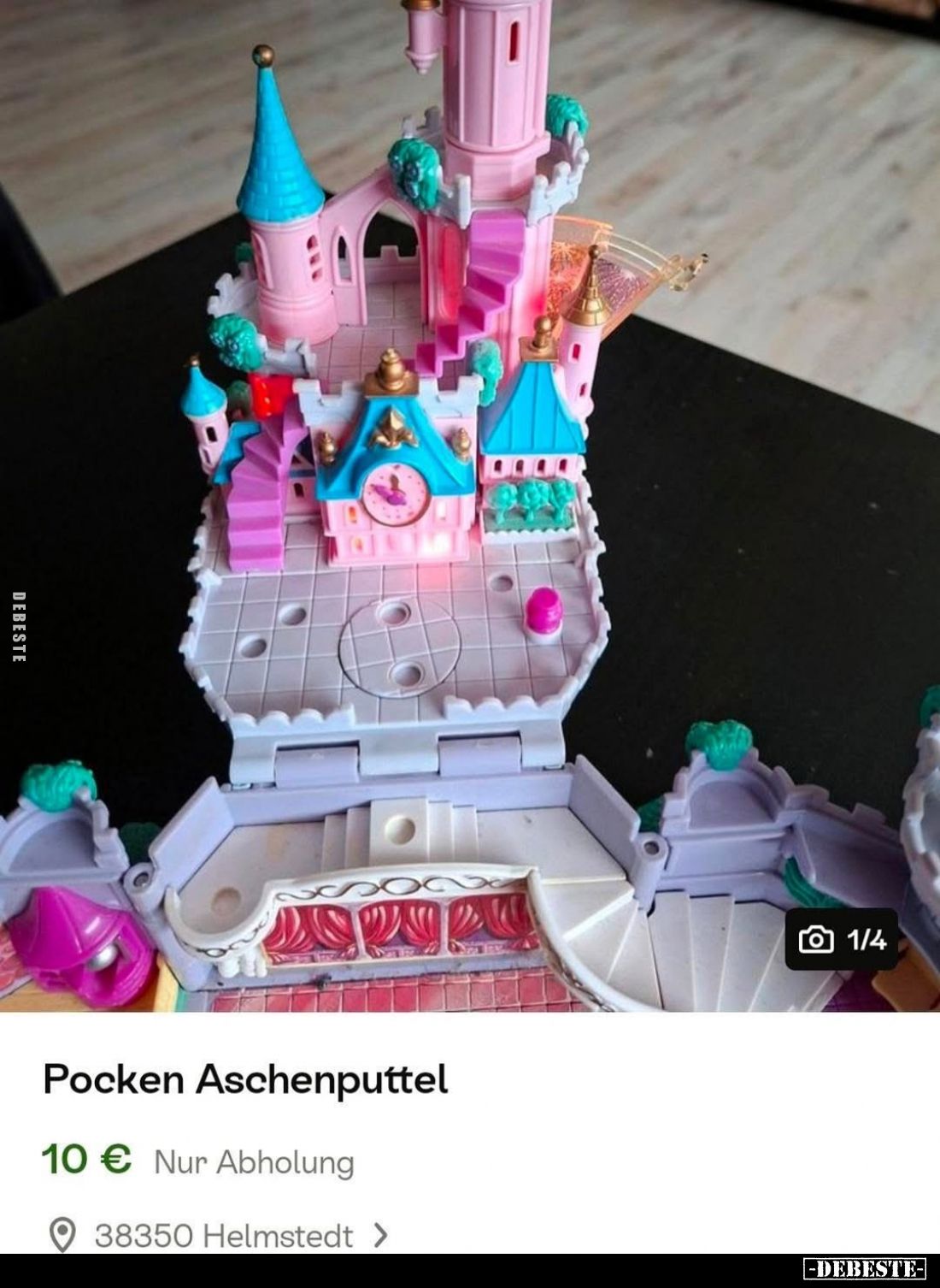Pocken Aschenputtel
10€ Nur Abholung