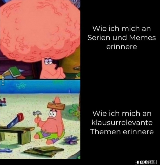 Wie ich mich an Serien und Memes erinnere.. - Lustige Bilder | DEBESTE.de