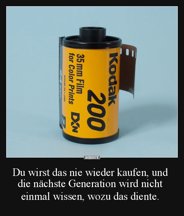 Du wirst das nie wieder kaufen, und die nächste Generation..