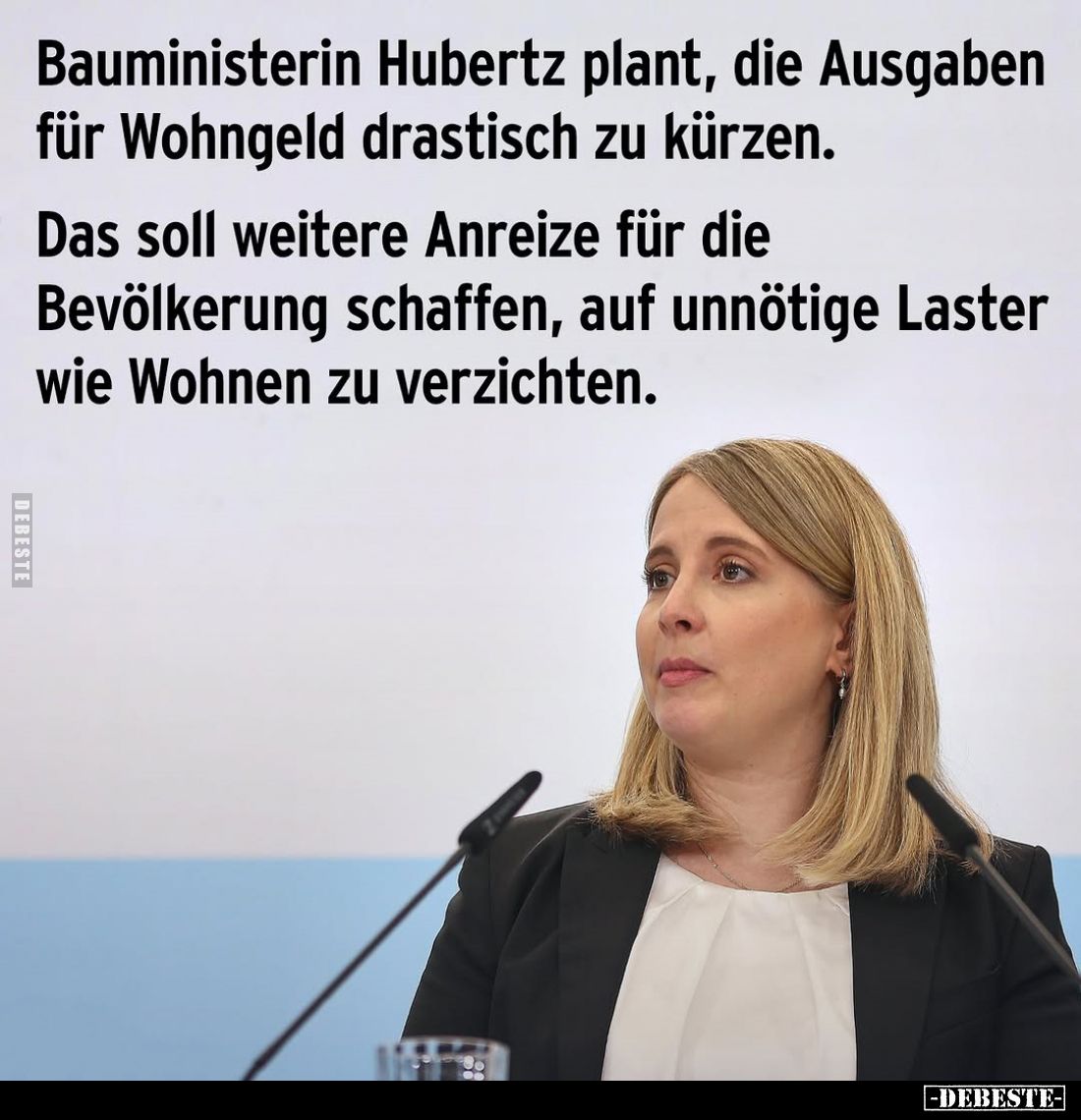 Bauministerin Hubertz plant, die Ausgaben für Wohngeld drastisch zu kürzen.
Das soll weitere Anreize für die Bevölkerung sch...