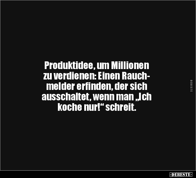 Produktidee, um Millionen zu verdienen.. - Lustige Bilder | DEBESTE.de