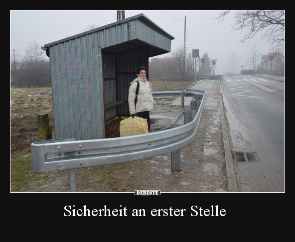 Sicherheit an erster Stelle..