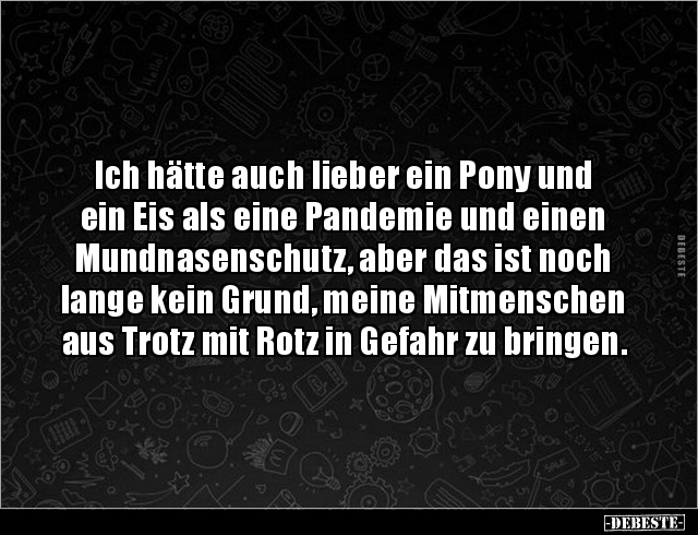Ich hätte auch lieber ein Pony und ein Eis als eine.. - Lustige Bilder | DEBESTE.de