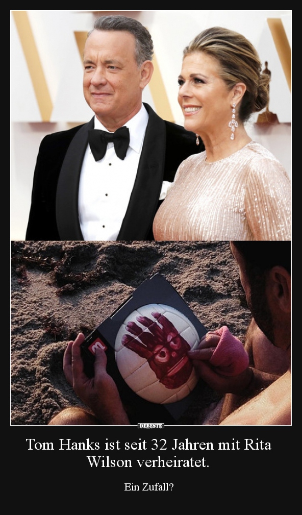 Tom Hanks ist seit 32 Jahren mit Rita Wilson verheiratet... - Lustige Bilder | DEBESTE.de