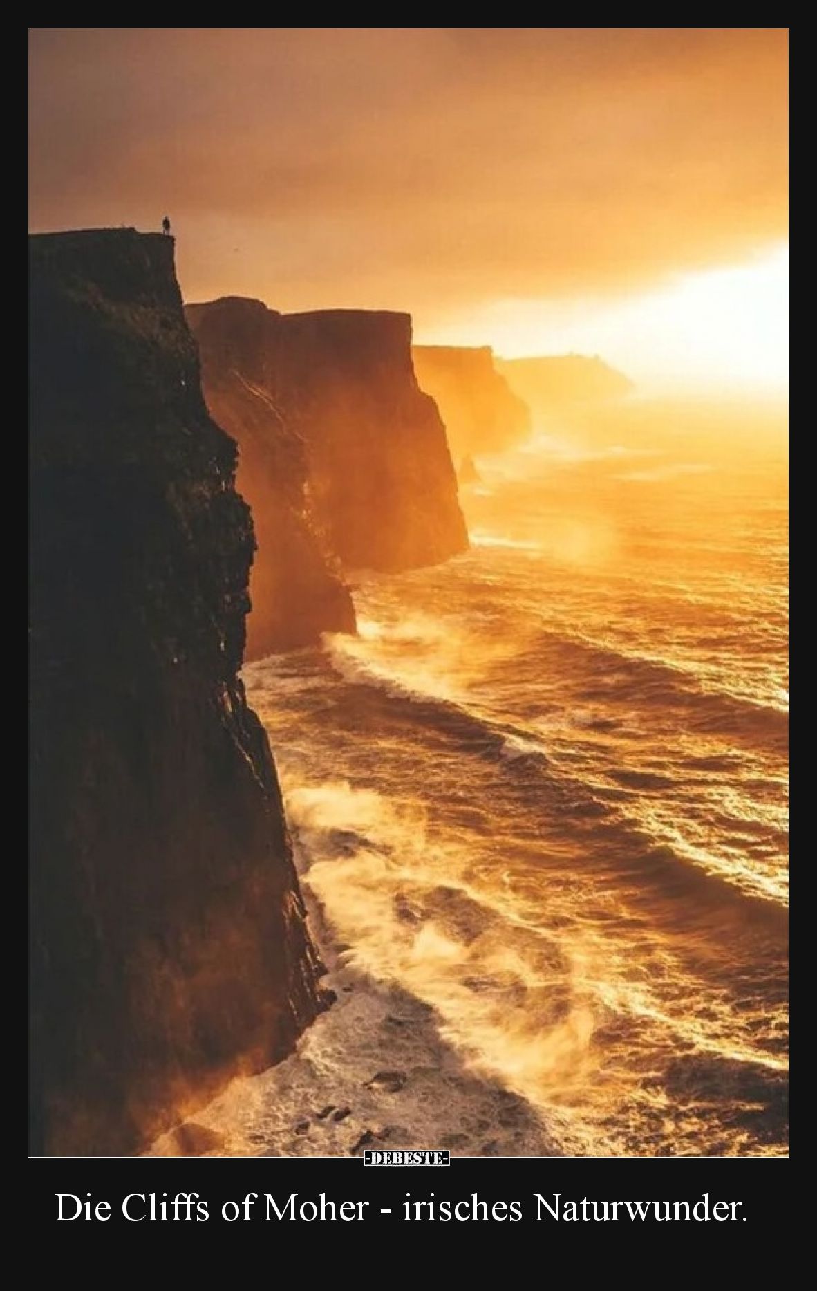 Die Cliffs of Moher - irisches Naturwunder.