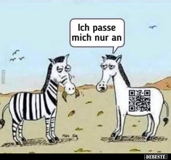 Ich passe mich nur an