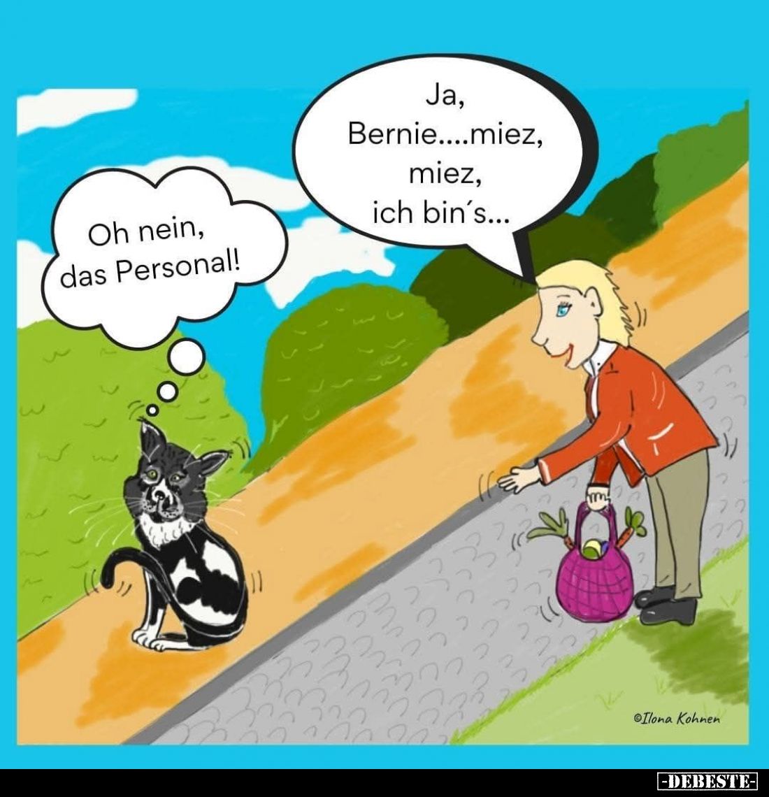 Ja, Bernie....miez, miez, ich bin's... - Lustige Bilder | DEBESTE.de