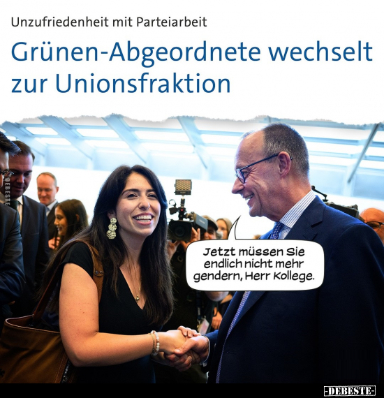 Unzufriedenheit mit Parteiarbeit.. - Lustige Bilder | DEBESTE.de