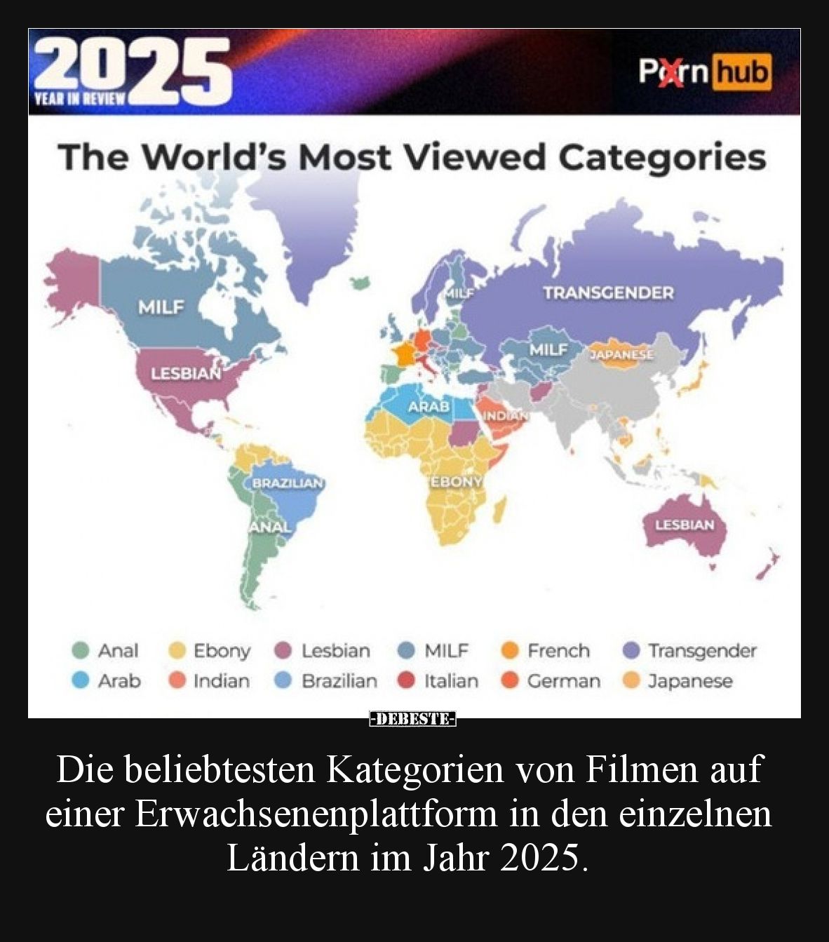 Die beliebtesten Kategorien von Filmen auf einer.. - Lustige Bilder | DEBESTE.de