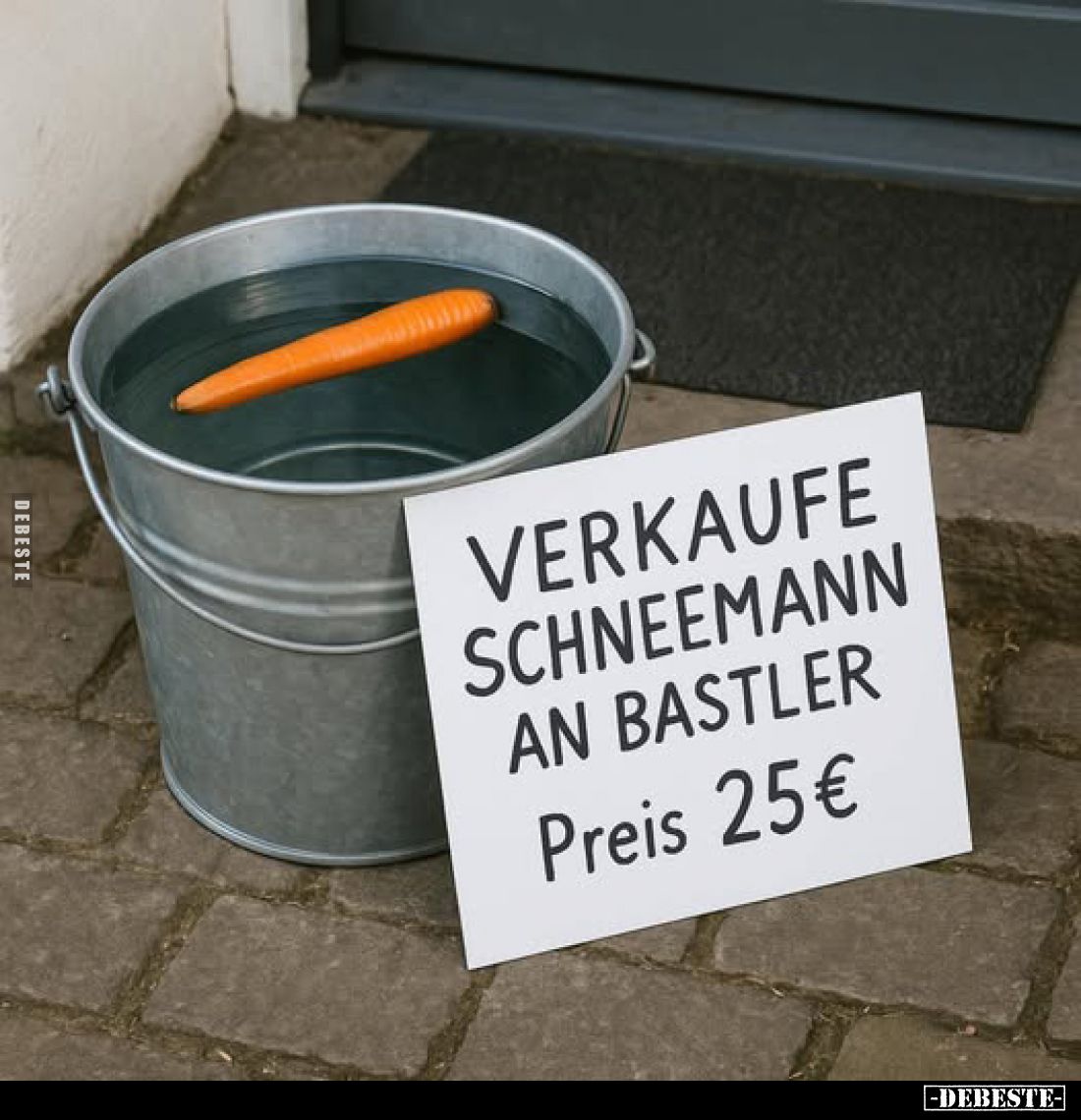 Verkaufe Schneemann an Bastler.... - Lustige Bilder | DEBESTE.de