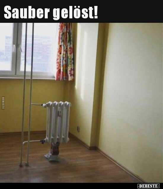 Sauber gelöst!..