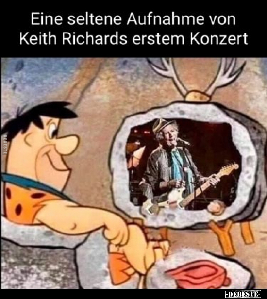 Eine seltene Aufnahme von Keith Richards erstem Konzert.. - Lustige Bilder | DEBESTE.de