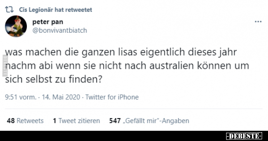 Machen, Ganz, Lisa