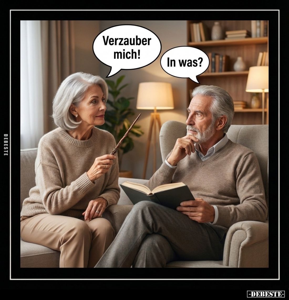 Verzauber mich! -
In was?