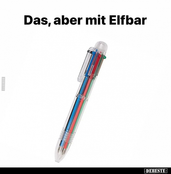 Das, aber mit Elfbar.. - Lustige Bilder | DEBESTE.de