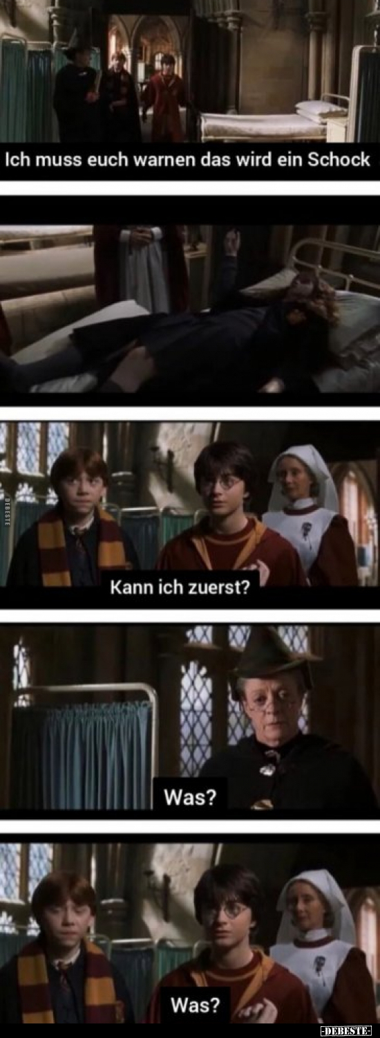 Ich muss euch warnen das wird ein Schock