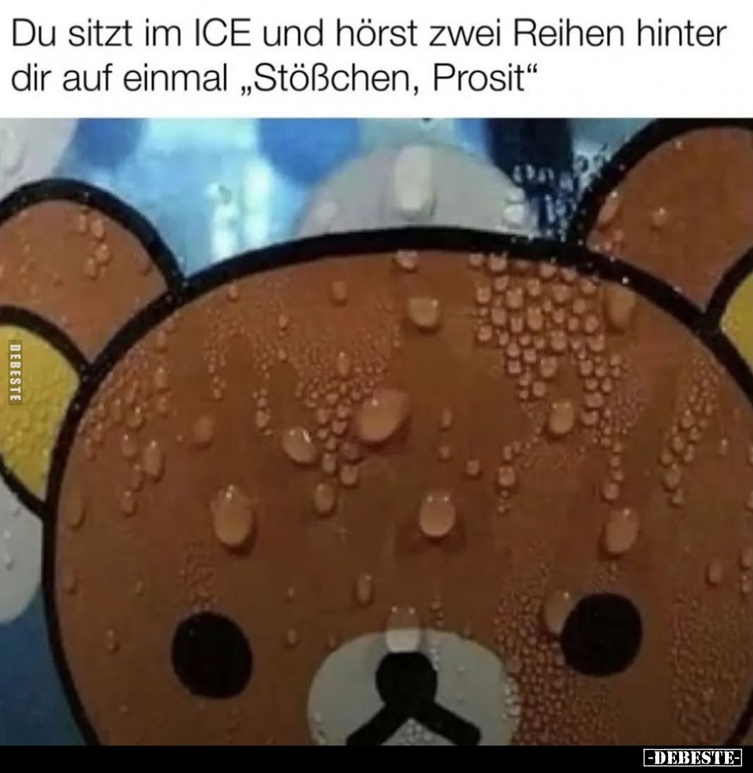Du sitzt im ICE und hörst zwei Reihen hinter dir auf einmal.. - Lustige Bilder | DEBESTE.de