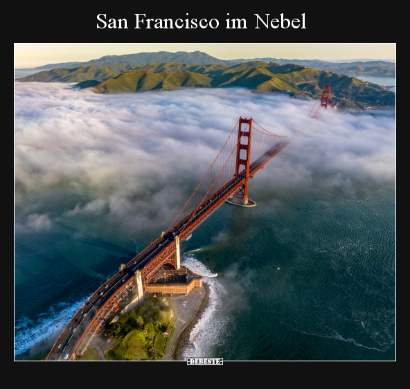 San Francisco im Nebel.. - Lustige Bilder | DEBESTE.de