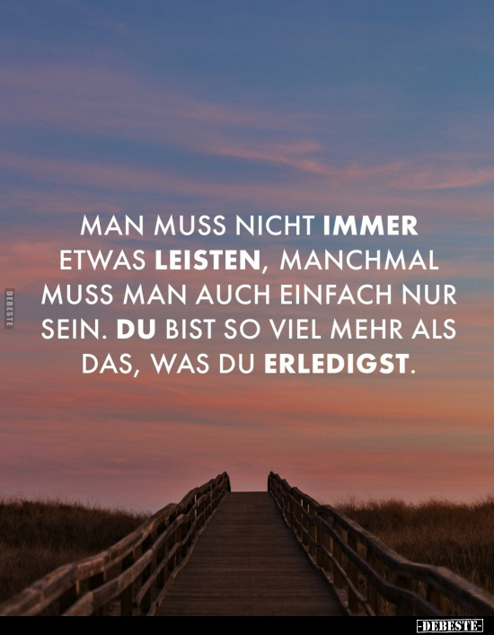 Man muss nicht immer etwas leisten, manchmal muss man auch.. - Lustige Bilder | DEBESTE.de