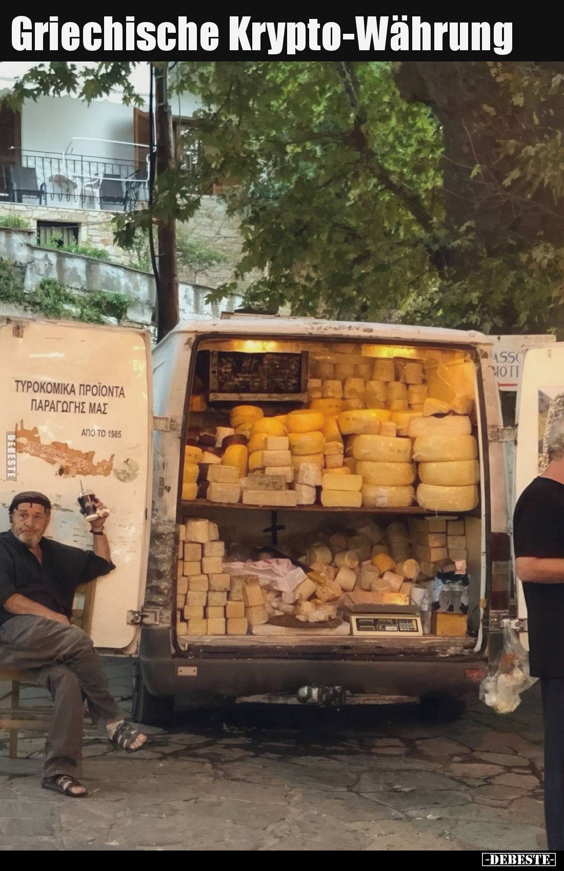 Griechische Krypto-Währung.