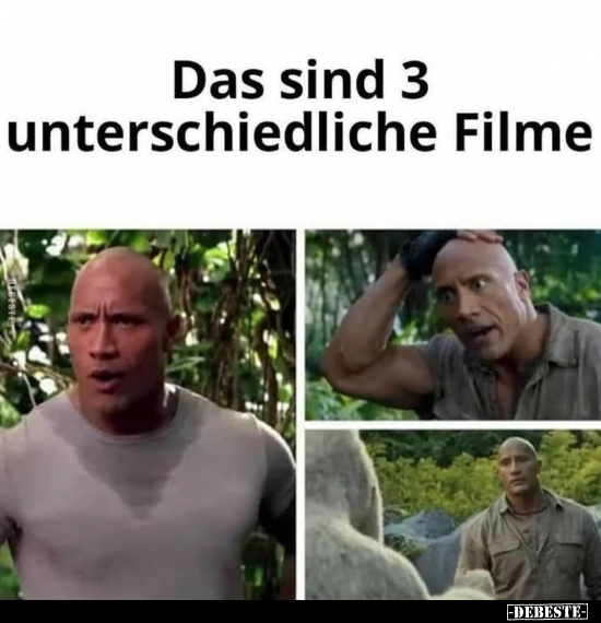 Das sind 3 unterschiedliche Filme..