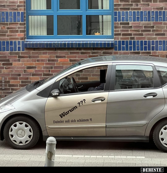 Warum???
Daimler soll sich schämen!!