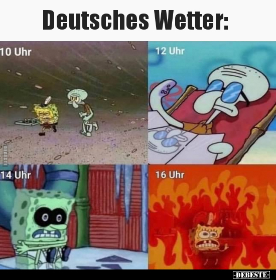 Deutsches Wetter..