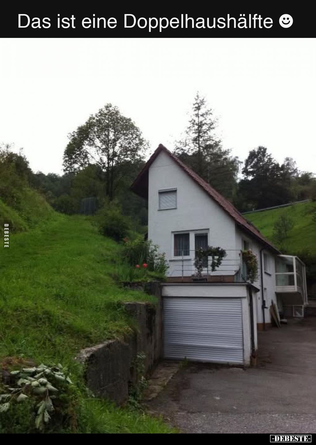 Das ist eine Doppelhaushälfte ☻