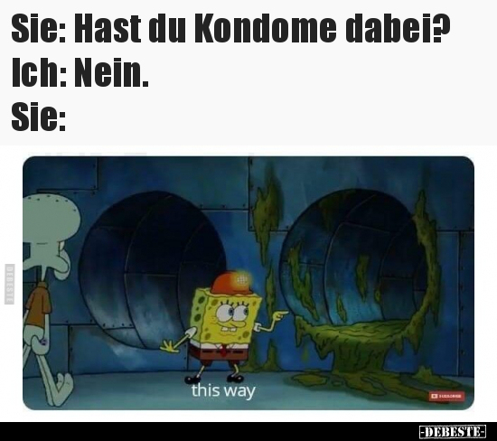 Kondome, Nein