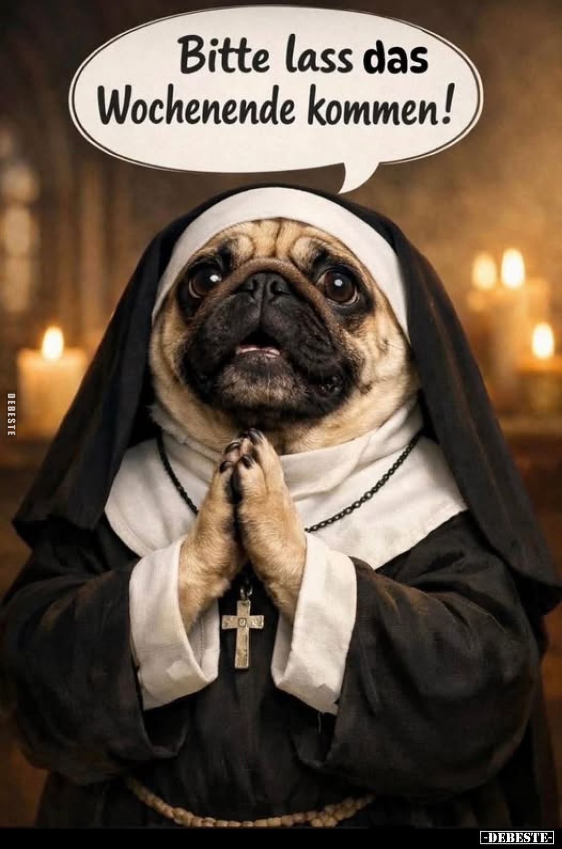 Bitte lass das Wochenende kommen!