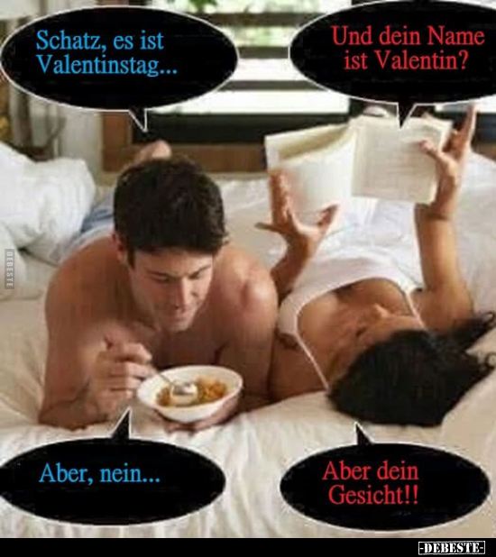 Schatz, Valentinstag, Nein, Gesicht