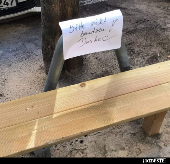 Bitte nicht 
benutzen!
Danke!