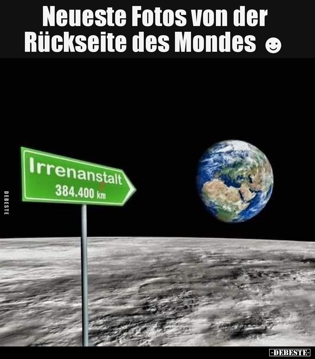 Neueste Fotos von der Rückseite des Mondes.. - Lustige Bilder | DEBESTE.de