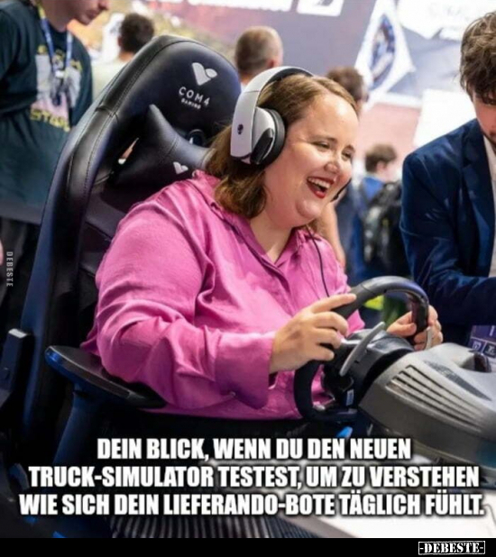 Dein Blick, wenn du den neuen Truck-Simulator testet, um zu.. - Lustige Bilder | DEBESTE.de