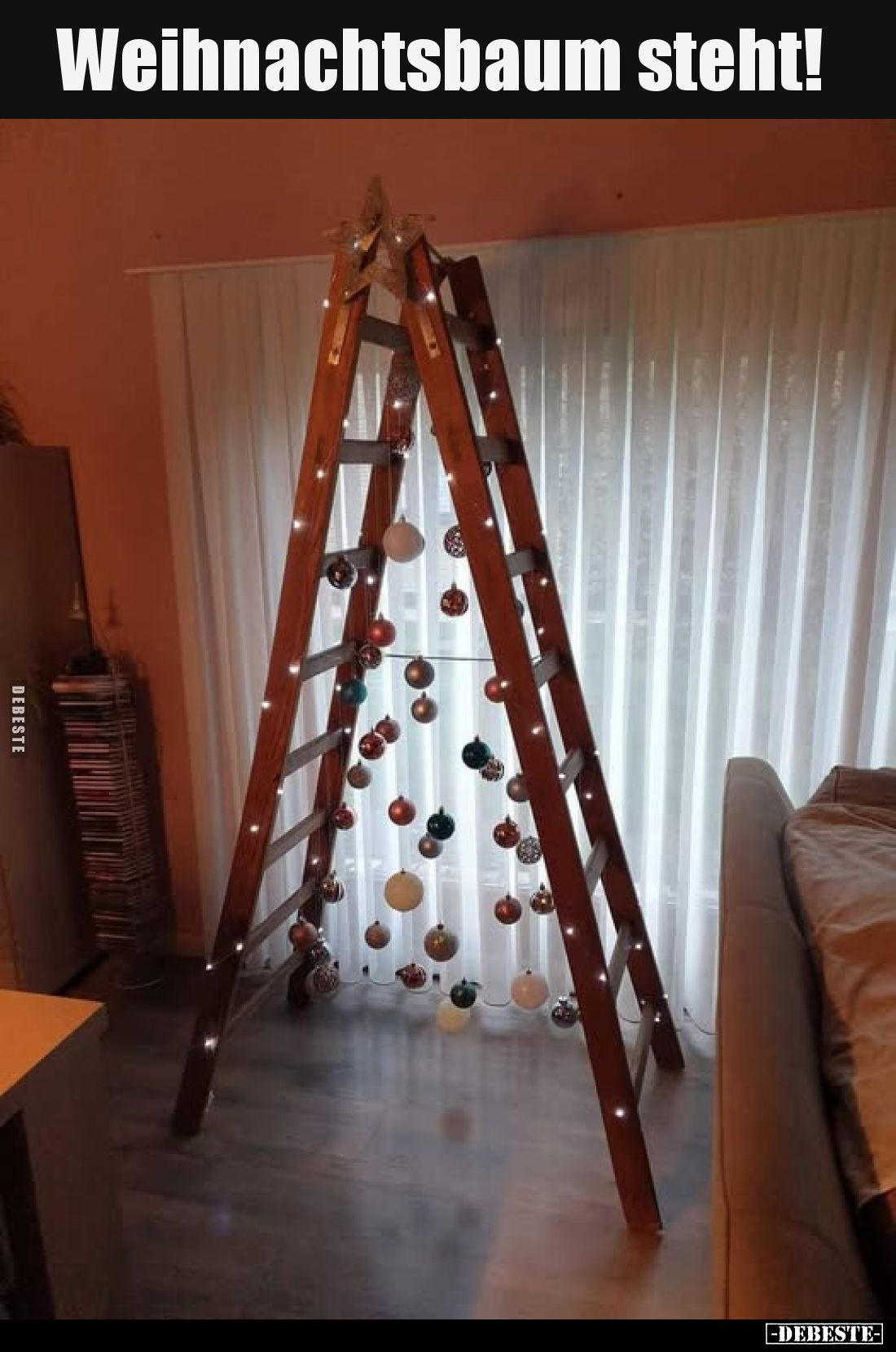 Weihnachtsbaum steht!.. - Lustige Bilder | DEBESTE.de