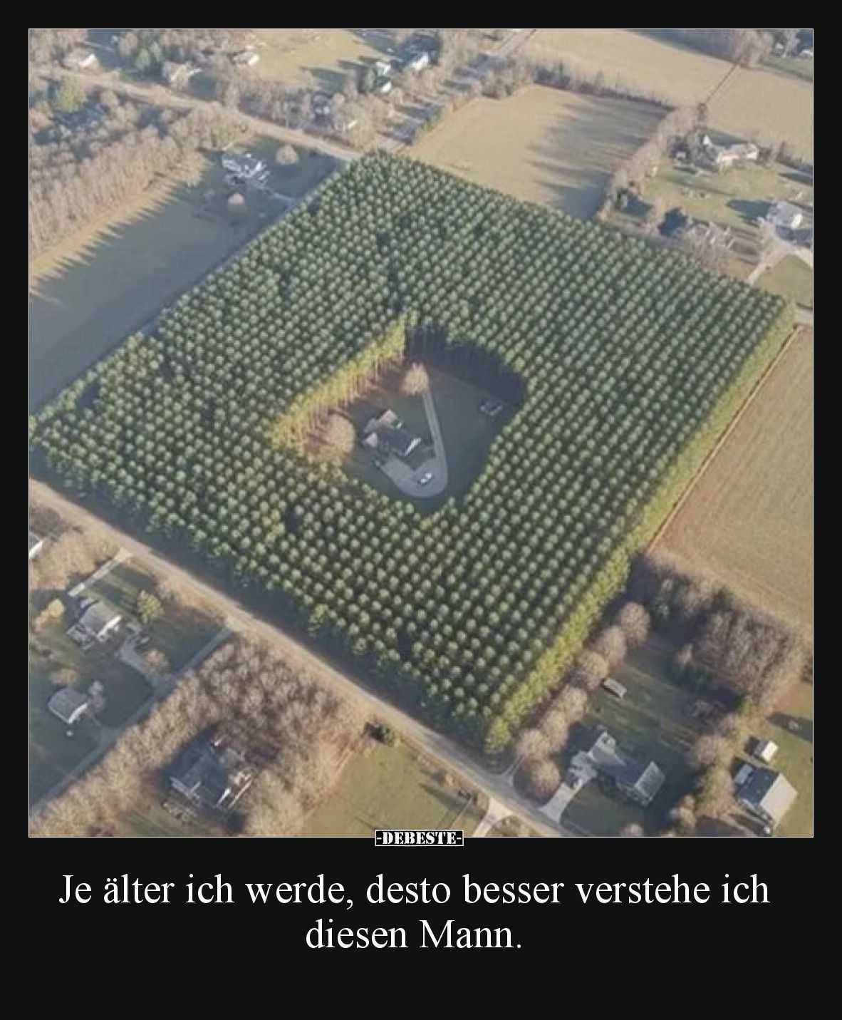 Je älter ich werde, desto besser verstehe ich diesen Mann.