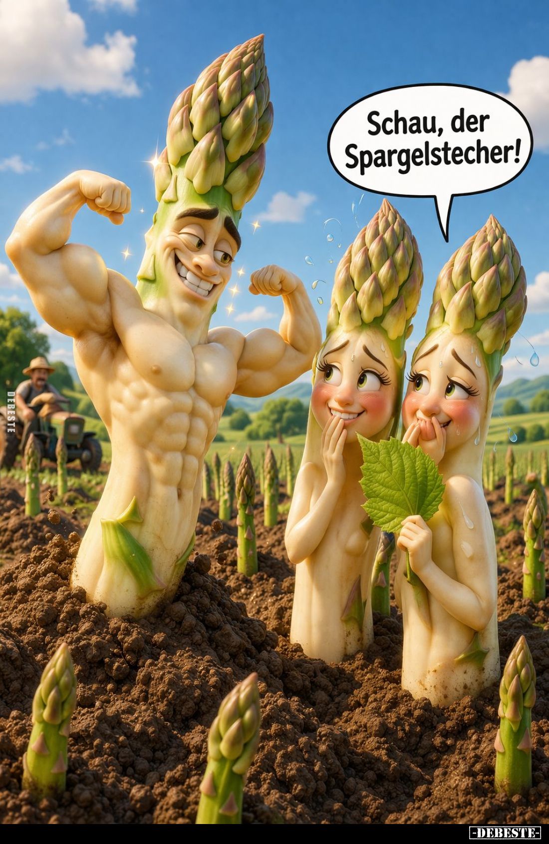 Schau, der Spargelstecher!.. - Lustige Bilder | DEBESTE.de