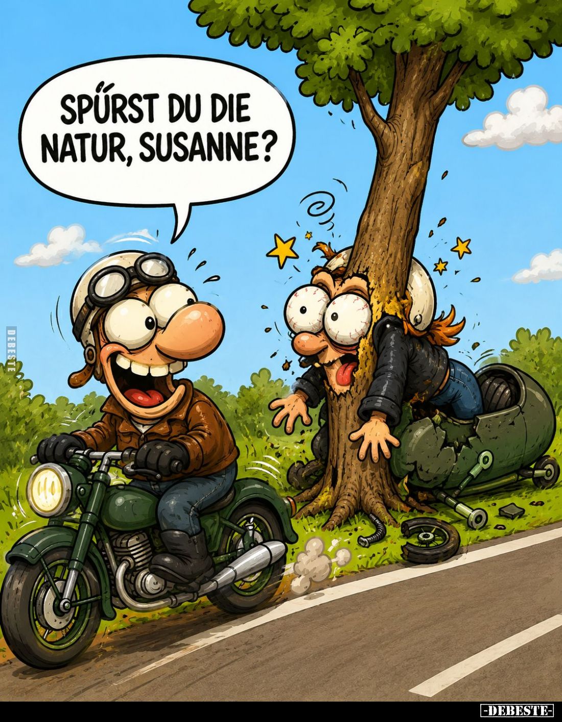 Spürst du die Natur, Susanne?