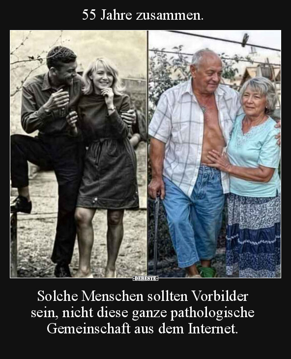 55 Jahre zusammen... - Lustige Bilder | DEBESTE.de